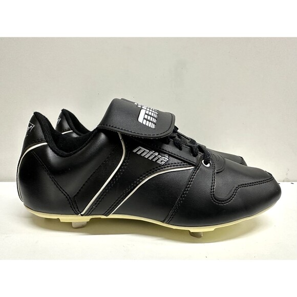 Mitre Vintage 90s  men size 11 baseball black lace up cleats shoes main image 8